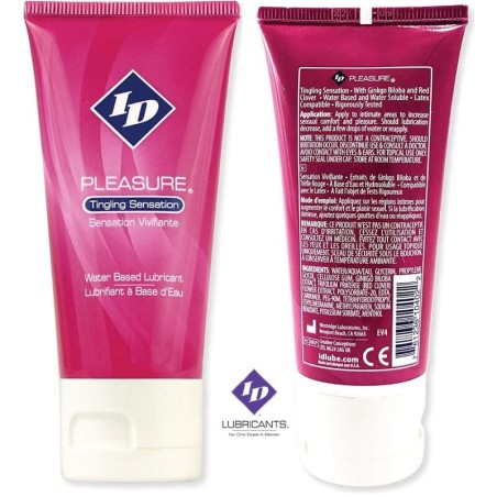 ID PLEASURE - LUBRIFICANTE A BASE ACQUA SENSAZIONE TINGENTE TUBO DA VI
