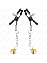 KINK - PINÇAS PINGENTE JINGLE BELL DOURADA 6 CM