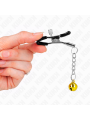 KINK - PINCES À METON PENDENTIF JINGLE BELL OR 6 CM