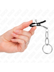 KINK - PINZAS PARA PEZONES CON 3 AROS 6 CM