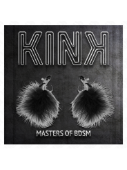 KINK - PINZA PER CAPEzzoli PIUMA NERA 7 CM