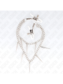KINK - PINZAS PARA PEZONES CON CADENA DE PÚAS 30 CM