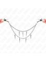 KINK - PINÇAS PARA BICOS COM CORRENTES DE PONTOS 30 CM