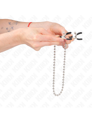 KINK - PERLENKETTE NIPPELKLEMMEN 30 CM