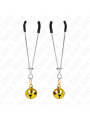 KINK - PINZE PER CAPEZZOLI A CAMPANA SOTTILE ORO 7 CM