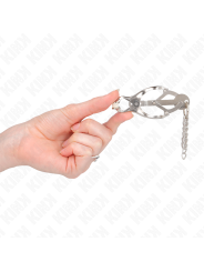 KINK - PINZE PER CAPEZZOLI TRIFOGLIO GIAPPONESE CON CATENINE ARGENTO
