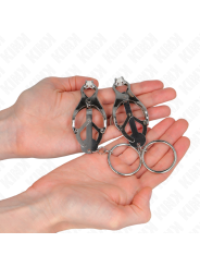 KINK - O-RING TREVO JAPONÊS GRAMPOS DE BICO PRATA