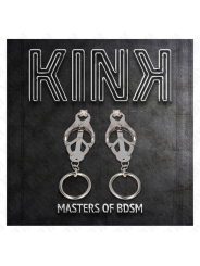KINK - O-RING TREVO JAPONÊS GRAMPOS DE BICO PRATA