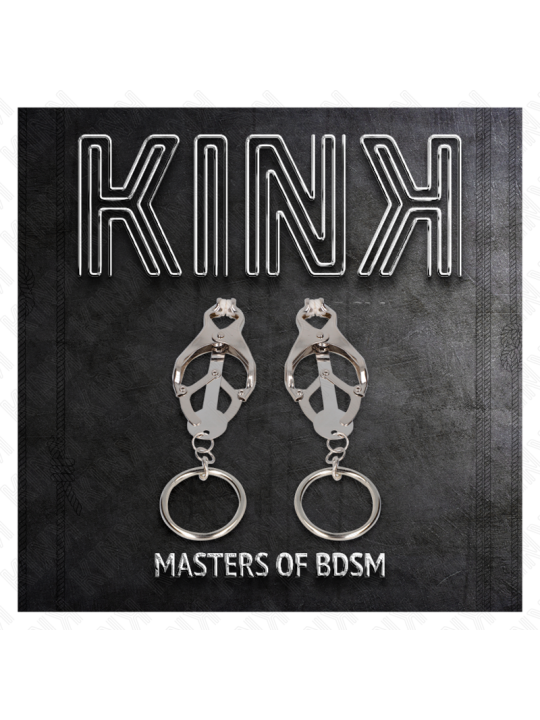 KINK - O-RING TREVO JAPONÊS GRAMPOS DE BICO PRATA