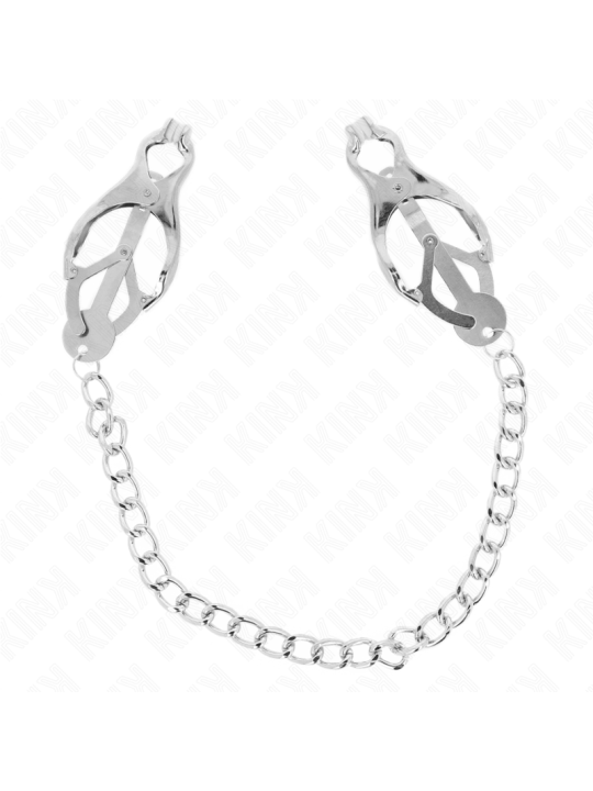 KINK - PINZE PER CAPEZZOLI TRIFOGLIO GIAPPONESE CON CATENA ARGENTO 30 