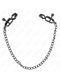 KINK - PINCES À METELLES CHAÎNE PLATE NOIR 30 CM