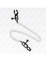 KINK - FLAT CHAIN NIPPLE CLAMPS SILVER 30 CM