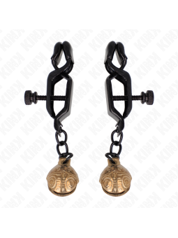 KINK - PINCES À METELONS STYLE CLOCHE NOIR 7 CM