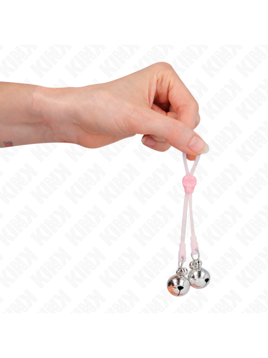 KINK - PINCES À TÉLÉPIN LUMINEUSES CRÂNE AVEC ANNEAU CLOCHES RÉGLABLES