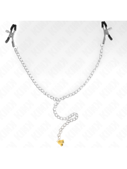 KINK - PINÇAS DE CORRENTE COM PINGENTE DE CHIFRE 30 CM