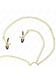 KINK - 4 NIPPLE AND CLIT CLAMPS ADJUSTABLE GOLD