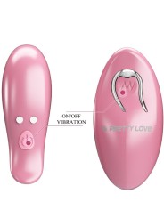 PRETTY LOVE - PINCES À TÉTONS CAILEY 10 VIBRATIONS TÉLÉCOMMANDE ROSE