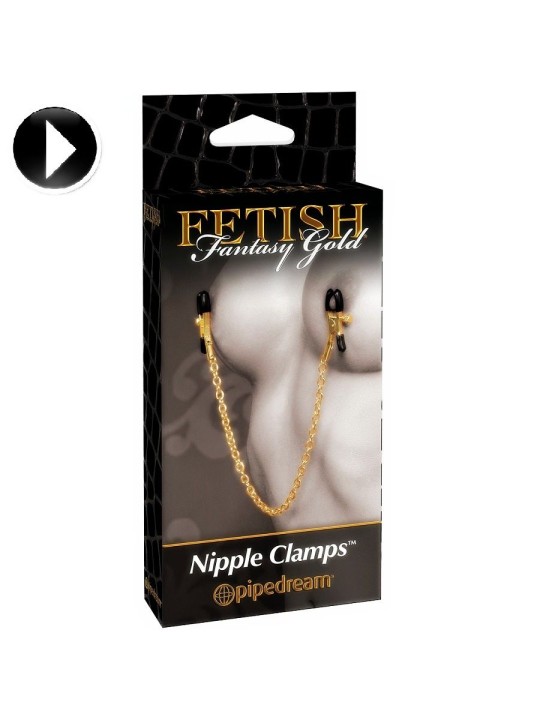 FETISH FANTASY GOLD - PINCES À METELIER