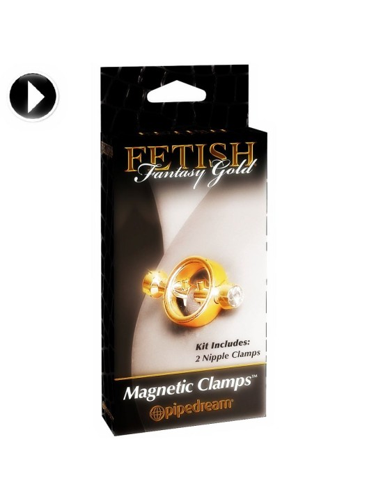 FETISH FANTASY GOLD - MAGNETIC CLAMPS