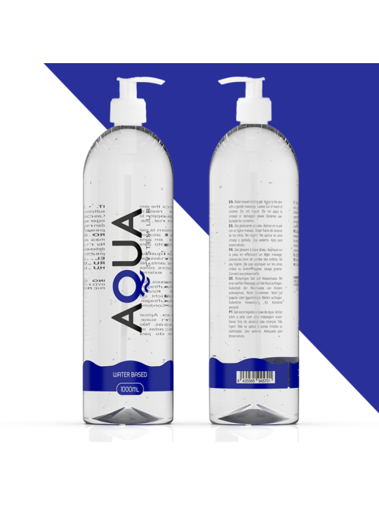 AQUA QUALITY - WATER BASED LUBRICANT 1000 ML