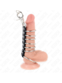 KINK - 7 PENISRINGE AUS METALL 3,8 CM BIS 5 CM VERBUNDEN MIT LEDER UND