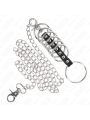 KINK - 7 METALEN PENIS RINGEN 3,8 CM TOT 5 CM VERBONDEN MET KUNSTLEER 