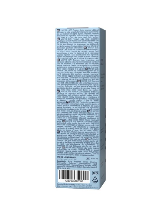 MISTER SIZE - LUBRIFIANT PREMIUM 100 ML