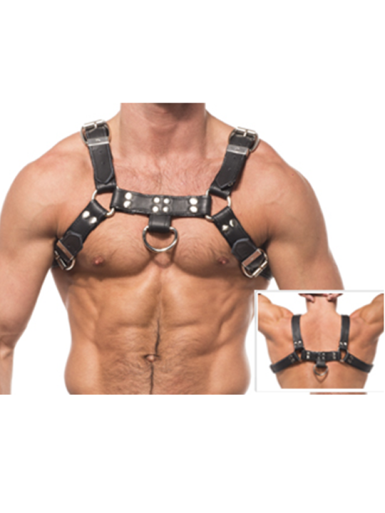 LEATHER BODY - IMBRACATURA A CATENA III