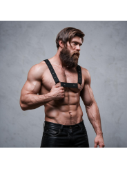 FETISH SUBMISSIVE ATTITUDE - VERSTELBARE NEOPREEN BORST SPORT HARNAS V