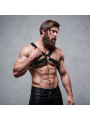 FETISH SUBMISSIVE ATTITUDE - VERSTELLBARER BULLDOG-BRUSTHARNESS AUS ÖK