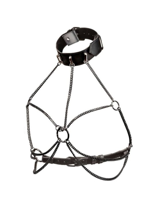 CALEXOTICS - EUPHORIA HARNAIS COLLIER MULTI CHAÎNES TAILLE PLUS