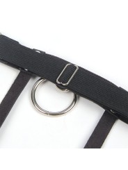 SUBBLIME - 953744 LIGA PUNK DE CUERO AJUSTABLE NEGRO TALLA ÚNICA