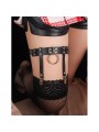 SUBBLIME - 953744 LIGA PUNK DE CUERO AJUSTABLE NEGRO TALLA ÚNICA