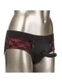 CALEXOTICS - SCANDAL SET DE BRAGUITAS SIN ENTREPIERNAS CON DILDO TALLA