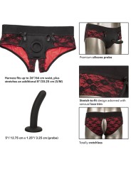CALEXOTICS - SCANDAL ENSEMBLE CULOTTE SANS ENTREJAMBE AVEC GODE TAILLE