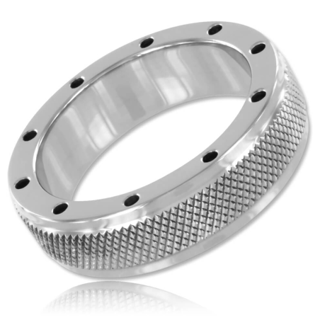 METAL HARD - METALEN RING VOOR PENIS EN TESTIKELEN 55MM