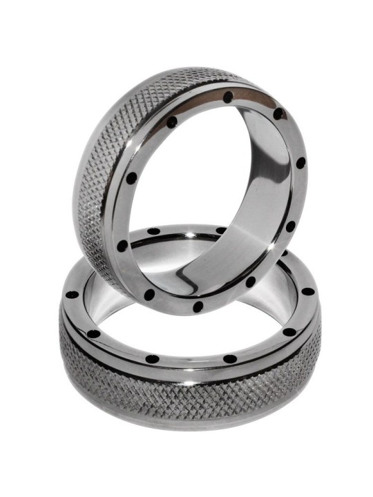 METAL HARD - METAL RING FOR PENIS AND TESTICLES 55MM