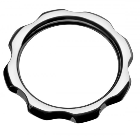 METAL HARD - METALEN TORQUE RING VOOR PENIS EN TESTIKELEN 45MM