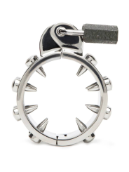 METAL HARD - ANTI-ERECTION CHASTITY RING