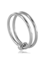 METAL HARD - DUBBELE GLANS RING 28MM