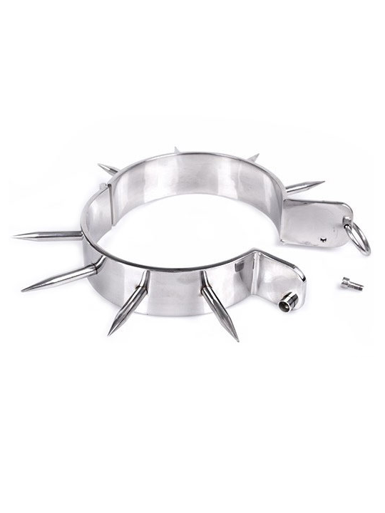METAL HARD - COLAR DE ESCRAVO BDSM COM PONTOS