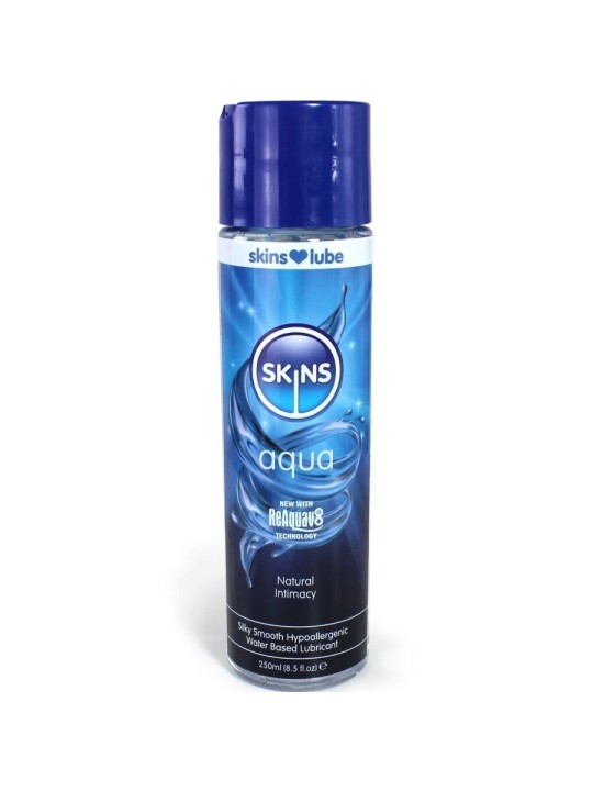 SKINS - AQUA GLIJMIDDEL OP WATERBASIS 250 ML