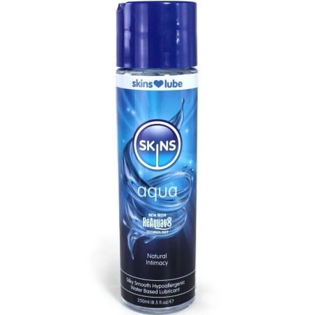 SKINS - AQUA GLIJMIDDEL OP WATERBASIS 250 ML