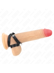 KINK - ANILLO PENE CUERO CON CIERRE A PRESIÓN 39 X 1 CM