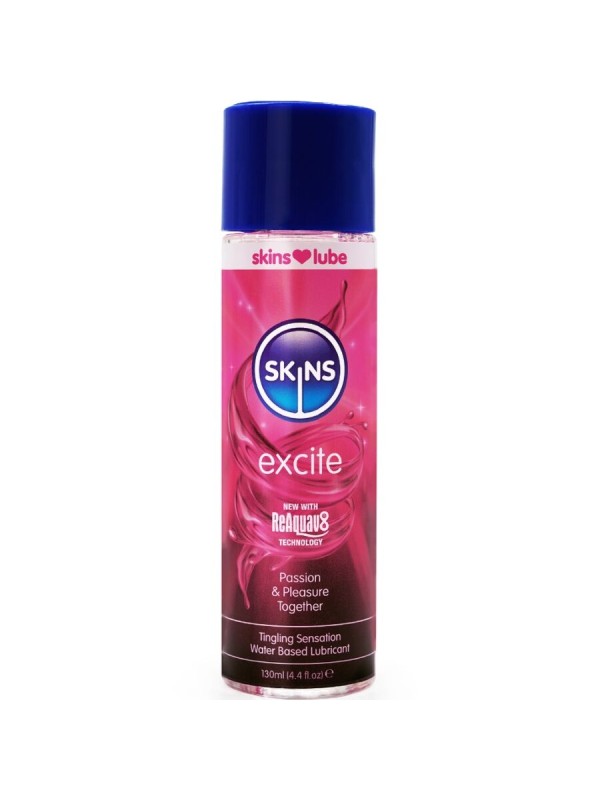 SKINS - EXCITE LUBRIFIANT À BASE D'EAU 130 ML