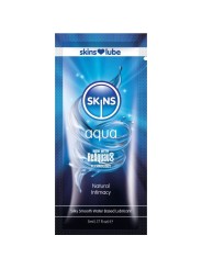 SKINS - AQUA GLEITMITTEL AUF WASSERBASIS, EINZELDOSIS 5 ML