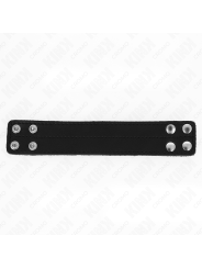 KINK - ANEL DE COURO PARA PÊNIS COM FECHO DE PRESSÃO 18,5 X 3,3 CM