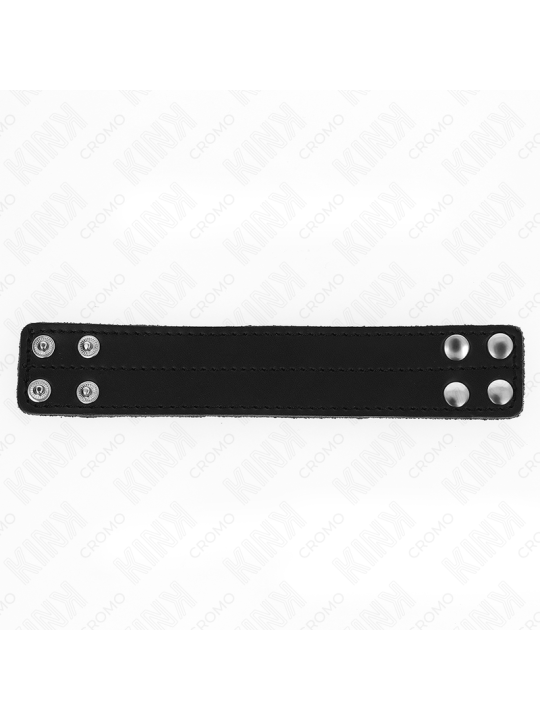 KINK - ANILLO PENE CUERO CON CIERRE A PRESIÓN 18.5 X 3.3 CM