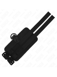 KINK - ANEL DE COURO PARA PÊNIS COM TIRAS AJUSTÁVEIS