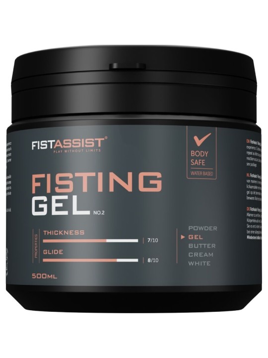 COBECO - FIST ASSIST GEL DE FISTING EXTRA-ÉPAIS À BASE D'EAU 500 ML